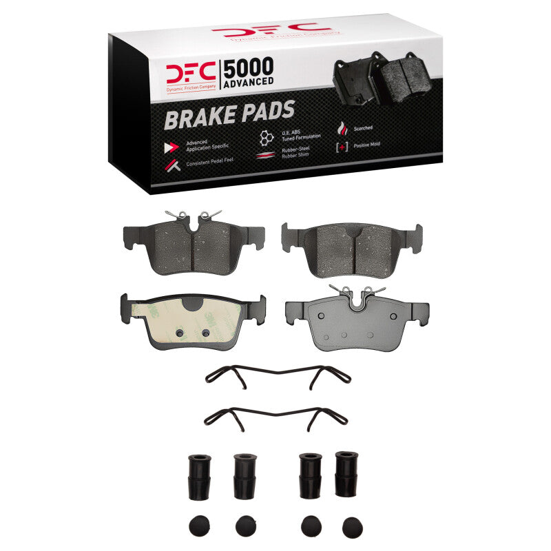 DFC 18-21 Volvo XC60/S60 Rear 5000 Advanced Ceramic Brake Pads and Hardware Kit