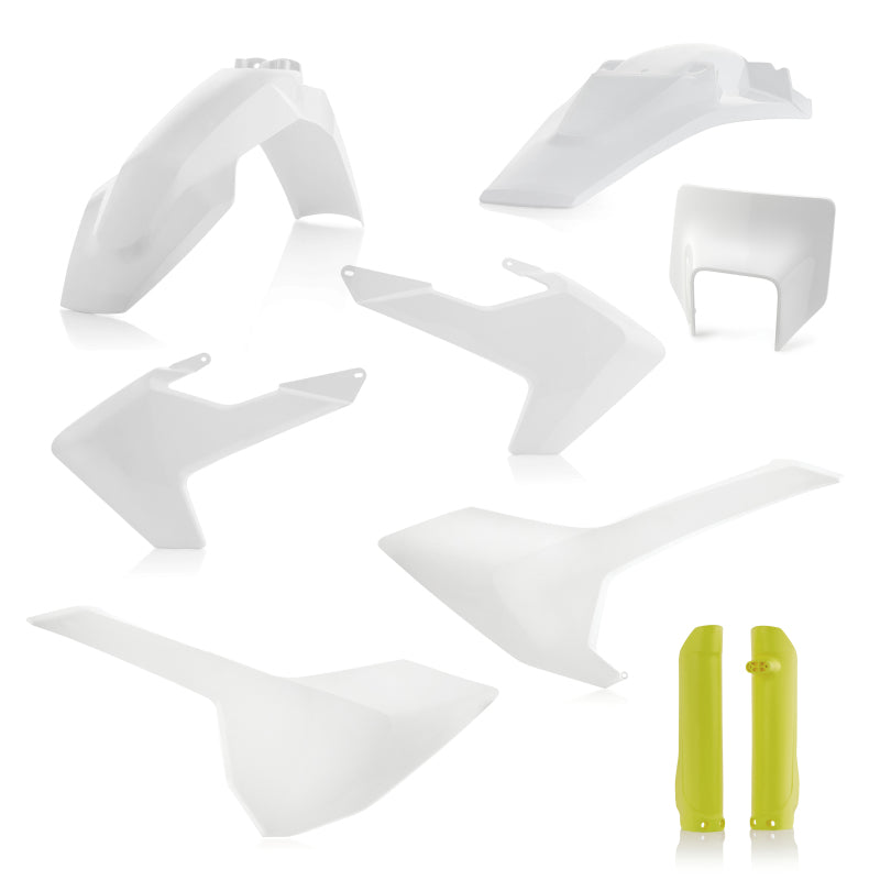 Acerbis 17-19 Husqvarna TE150-300/ FE250-501/ TE250i/ TE300i Full Plastic Kit - Original 19