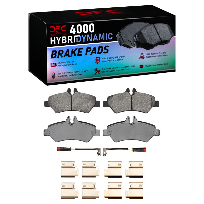 DFC 06-18 Dodge Sprinter 2500 Rear 4000 HybriDynamic Brake Pads and Hardware Kit