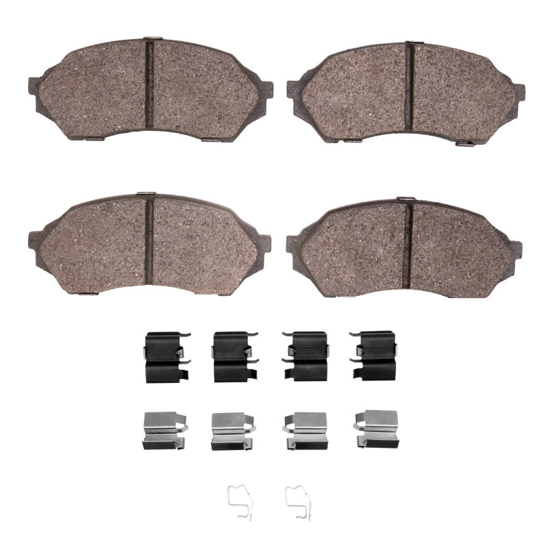 R1 99-01 Mazda Protege Front Optimum OE Pads & Hardware Kit