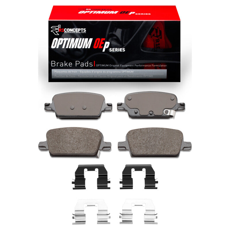 R1 16-21 Chevrolet Malibu Rear Optimum OE Pads & Hardware Kit