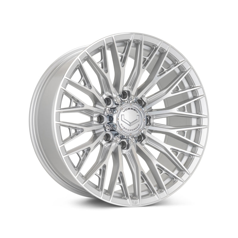 Vossen HFX-6 - 22x12 - 8x180 - ET-44 - Ultra Deep Face - 124.3 - Silver Polished Wheel