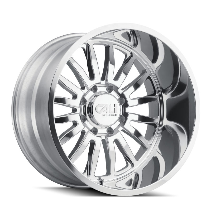 Cali Off-Road 9110 Summit 26x14 / 6x139.7 BP / -76mm Offset / 106mm Hub Polished Wheel