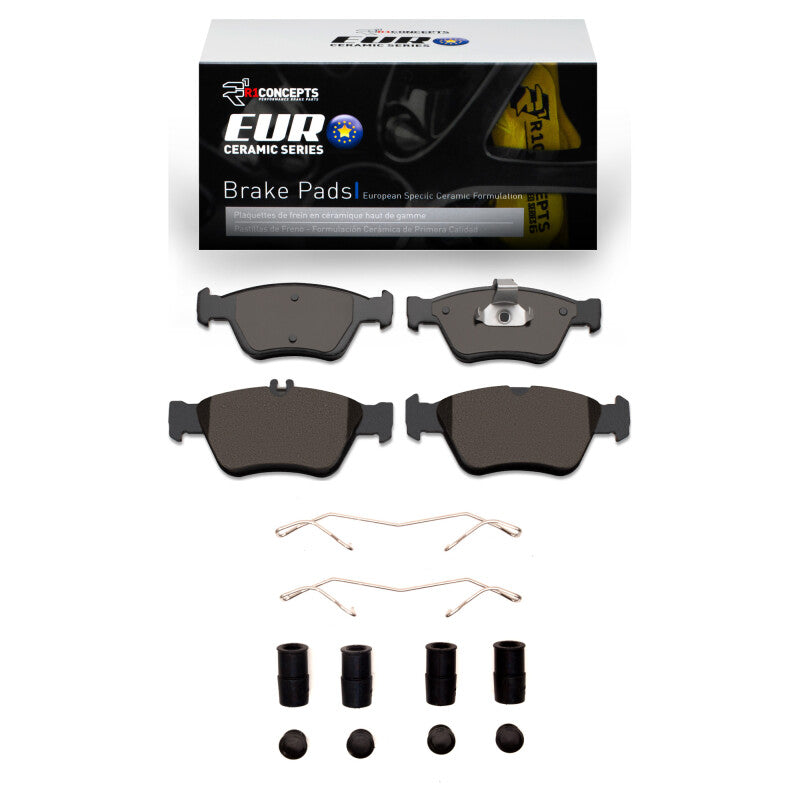 R1 96-04 Mercedes-Benz SLK230 Front Euro Ceramic Pads & Hardware Kit