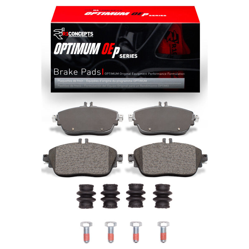 R1 12-20 Infiniti QX30 Front Optimum OE Pads & Hardware Kit