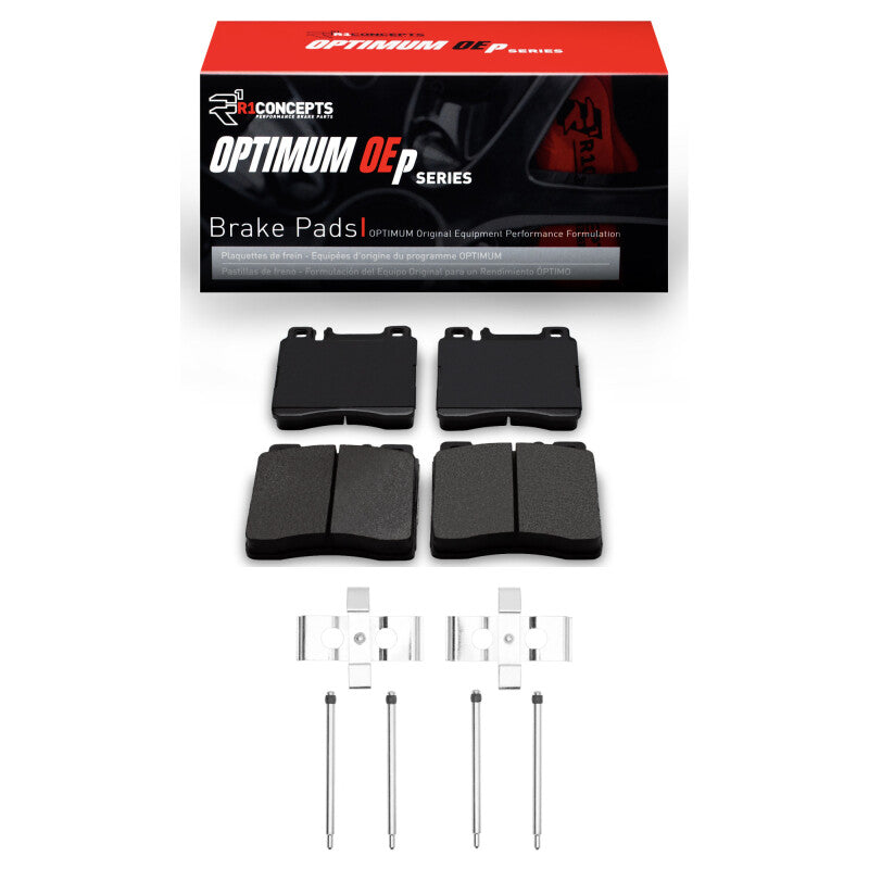 R1 91-99 Mercedes-Benz 500SEC Front Optimum OE Pads & Hardware Kit