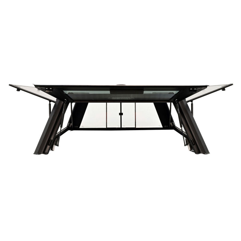 Westin EXP Truck Cap w/Sld Glass COMPLETE KIT Box AS+BS (23-25 Ford F-250/350 CC 6.8ft Bed) - Black