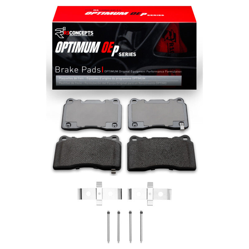 R1 04-14 Ford Mustang Front Optimum OE Pads & Hardware Kit