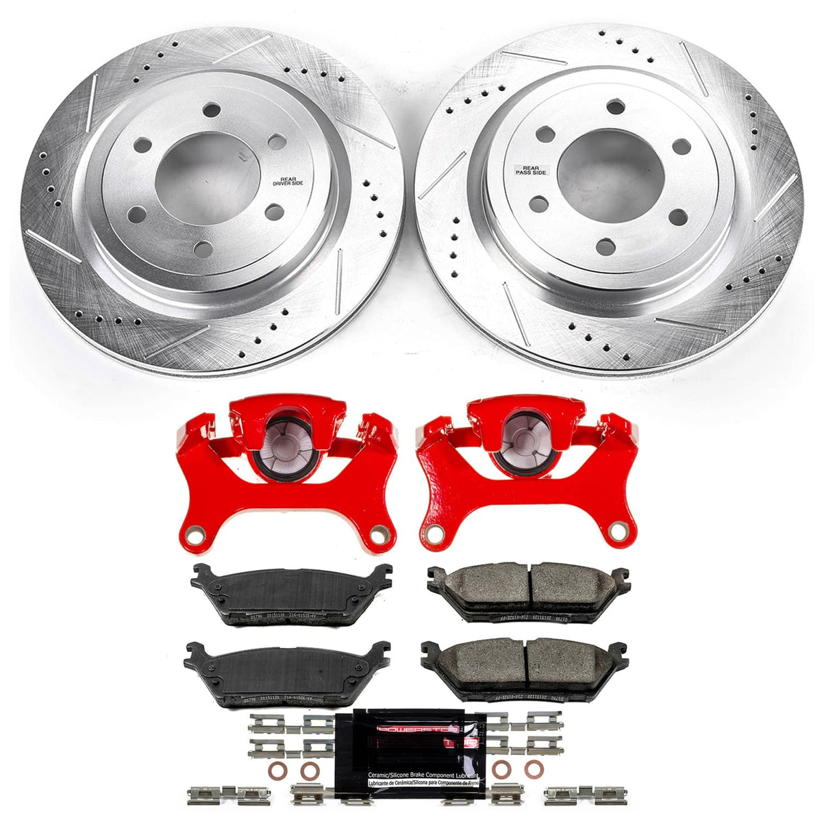 Power Stop 18-20 Ford F-150 Rear Z23 Evolution Kit w/Calipers