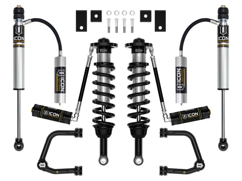 ICON 2022+ Toyota Tundra 1.25-3.5in Stage 4 Suspension System Billet