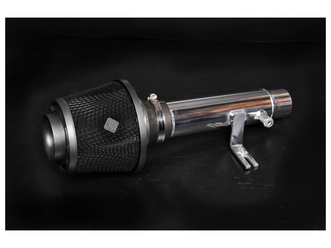 Weapon R 11-12 Fiat 500 1.4L Non-Turbo Gunmetal/Blk Foam Filter Polished NSWP Intake