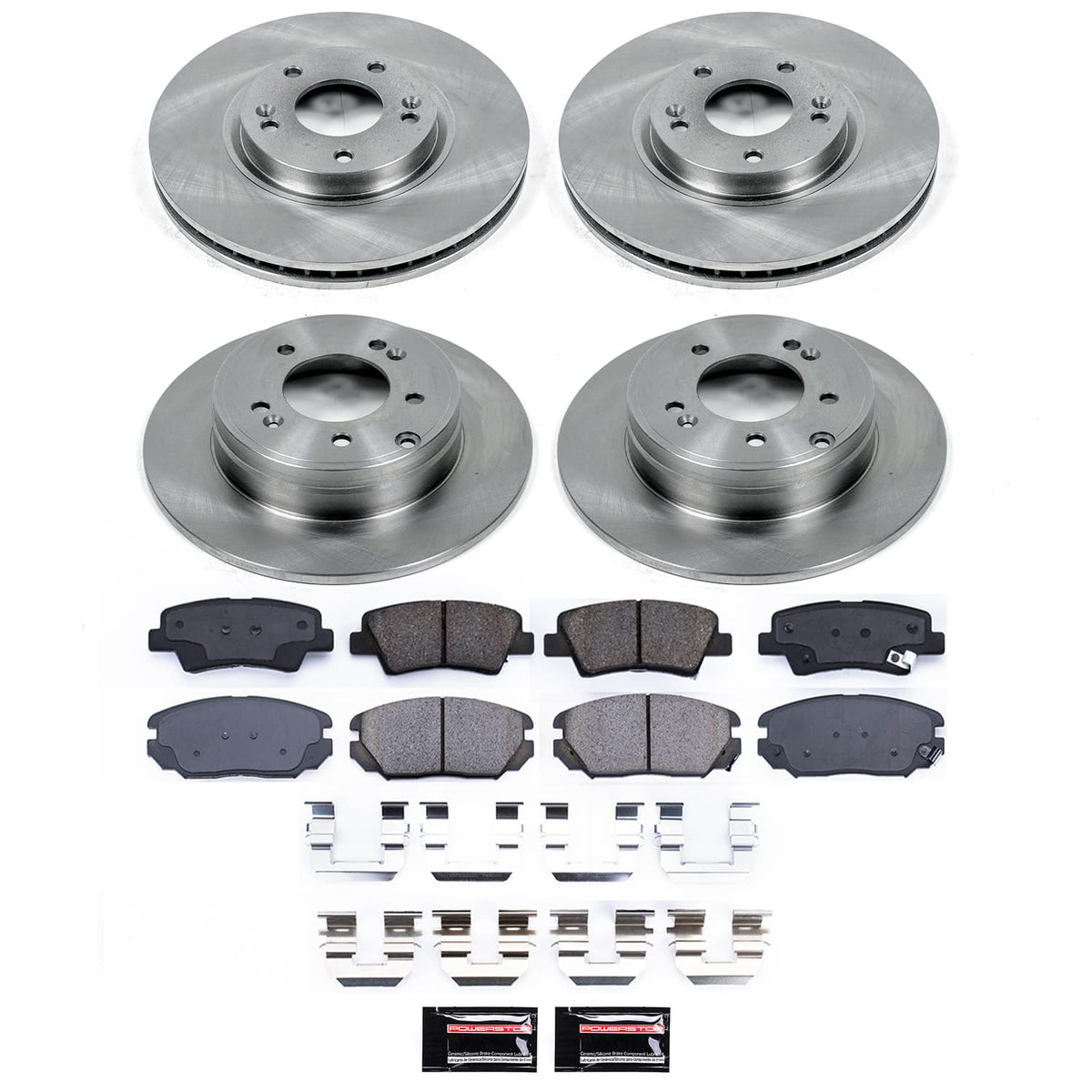 Power Stop 09-10 Hyundai Sonata Front and Rear Autospecialty Brake Kit
