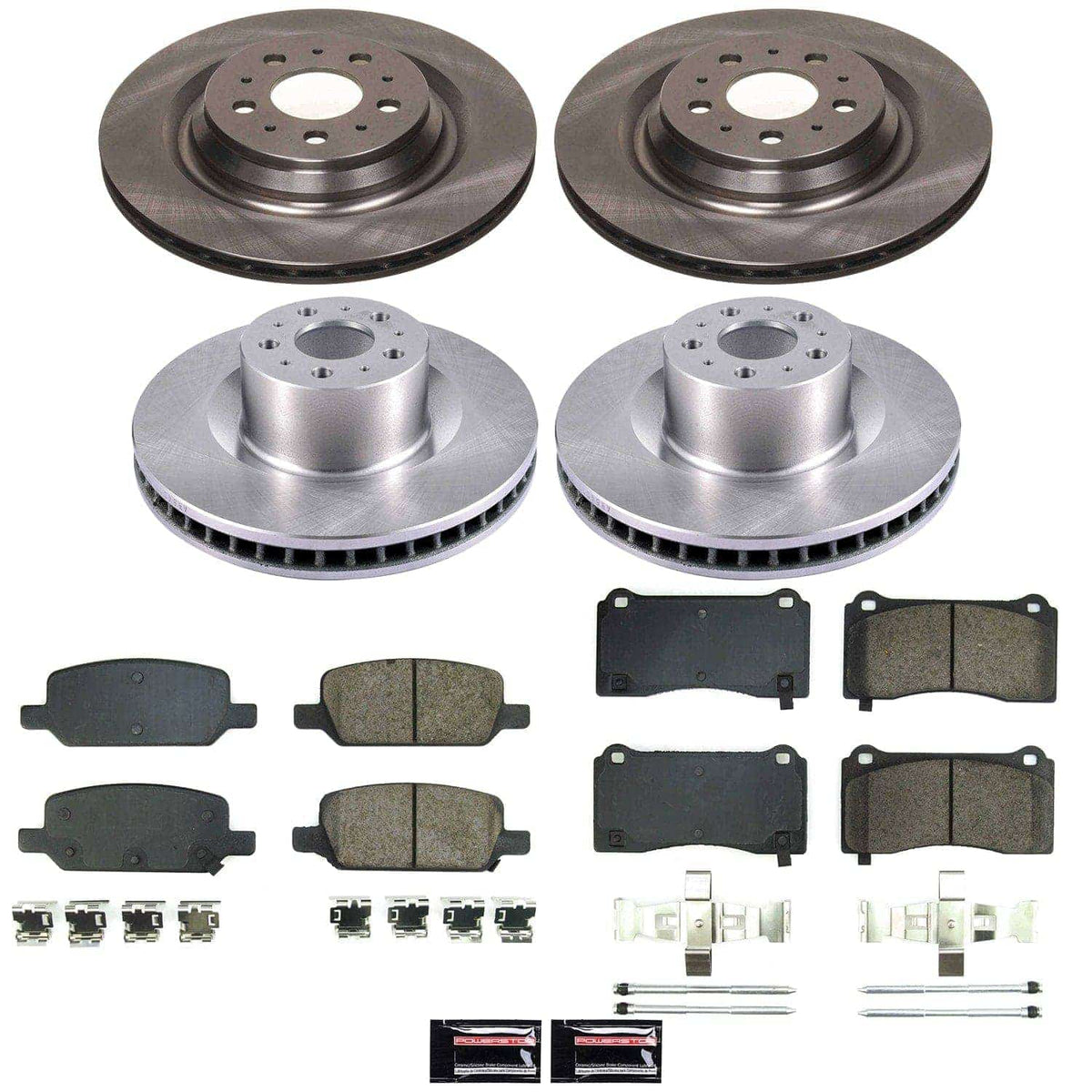 Power Stop 20-24 Tesla Y Front and Rear Autospecialty Brake Kit