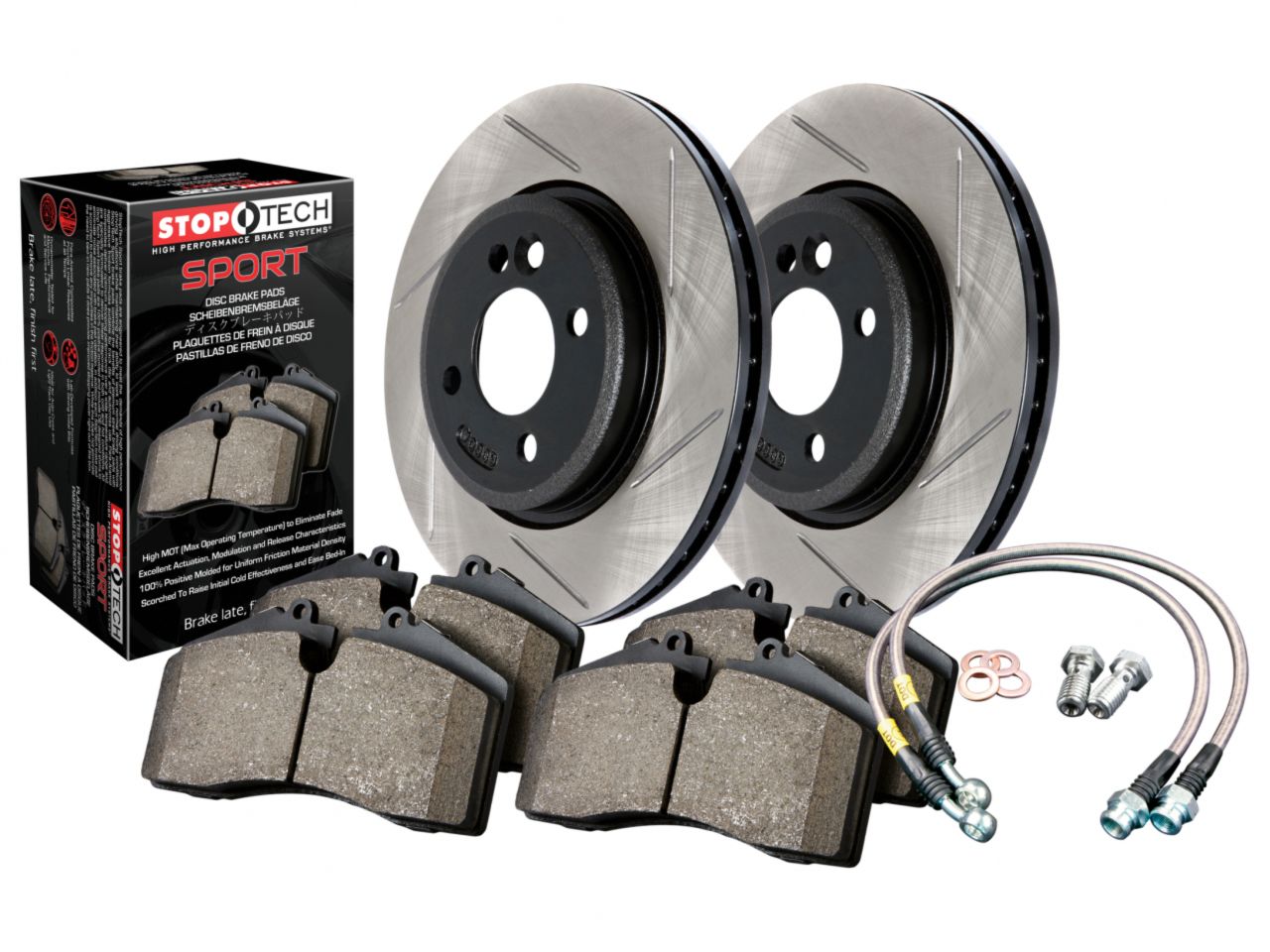 Sport Axle Pack, Slotted, Front