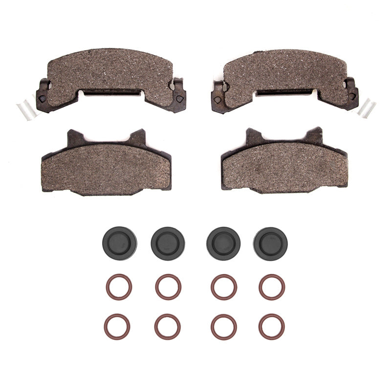 DFC 83-87 Chevrolet Chevette Front 5000 Advanced Semi Metallic Brake Pads and Hardware Kit
