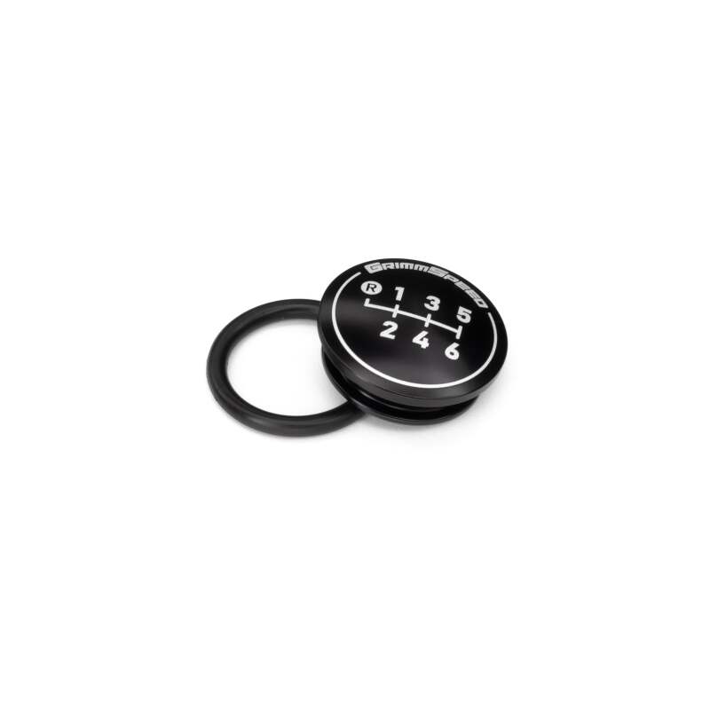 GrimmSpeed Swap-Top Weighted Piston Shift Knob - Stainless Steel