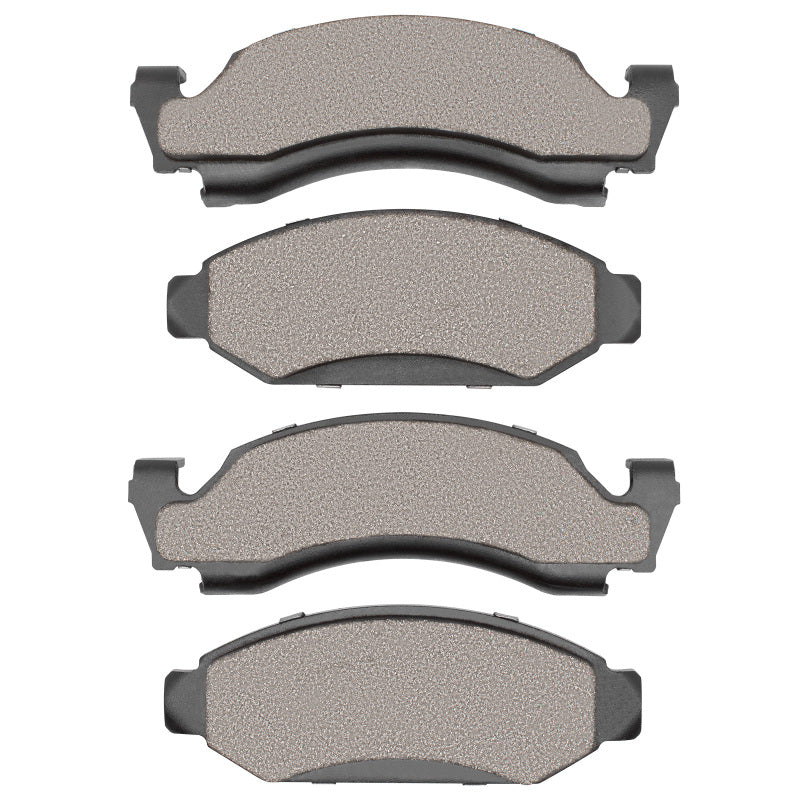 DFC 86-93 Ford F-150 RWD Front 5000 Advanced Semi Metallic Brake Pads and Hardware Kit
