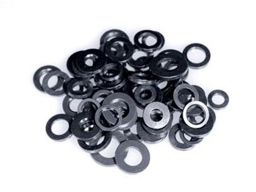 ARP 7/16in ID 5/8in OD Machined Chamfer Black Washer - 2 Pack