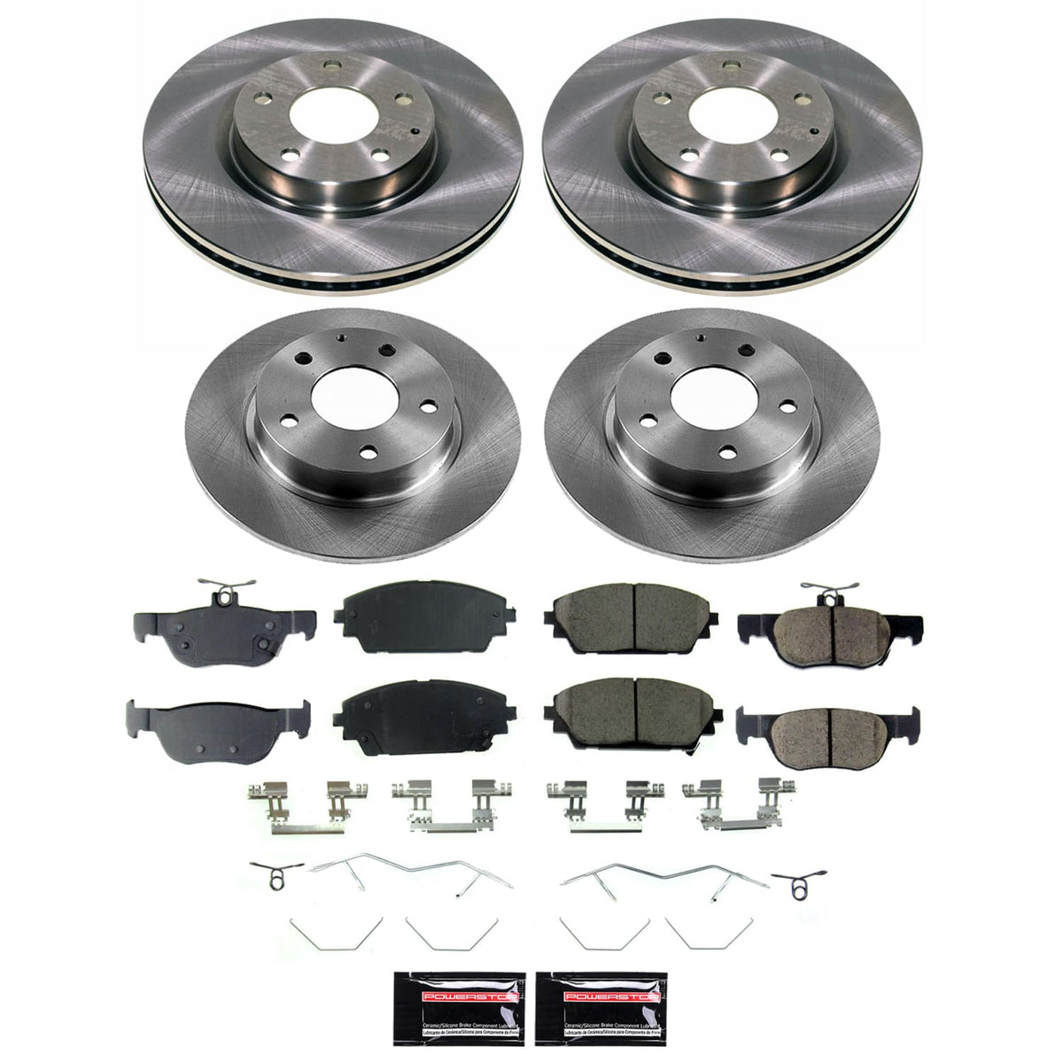 Power Stop 19-23 Mazda 3 Front and Rear Autospecialty Brake Kit