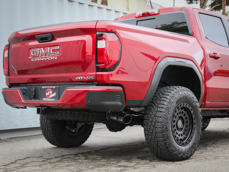 aFe 23-25 GM Colorado/Canyon L4-2.7L (t) Apollo GT Series 3in 409 SS Cat-Back Exhaust w/ Blk Tip
