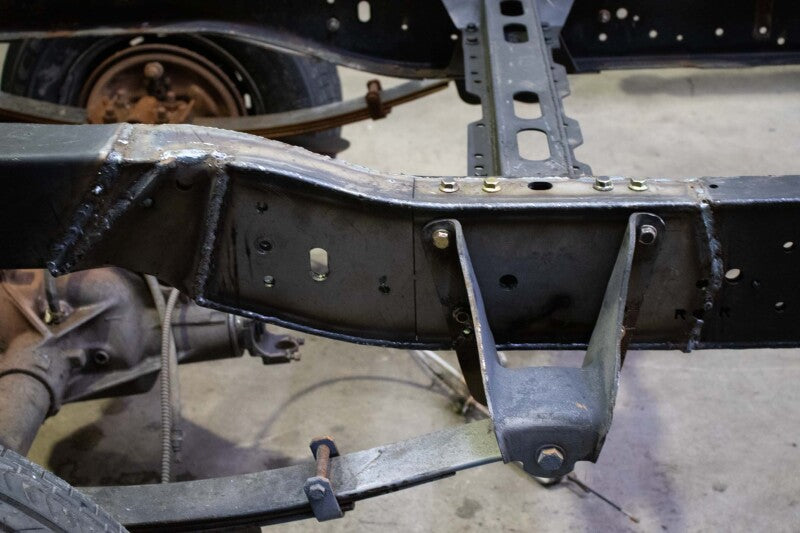 Rust Buster 73-87 Chevy C10 Leaf Spring Frame Repair Kit - Right