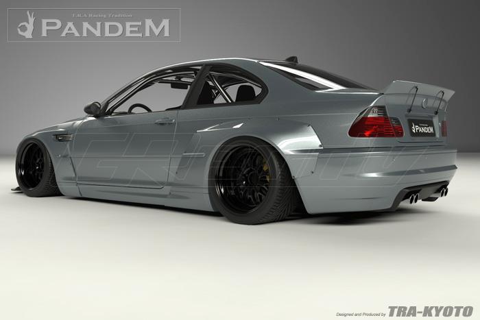 GReddy 99-06 BMW E46 Coupe Pandem Wide Body Front Fenders (SPECIAL ORDER)