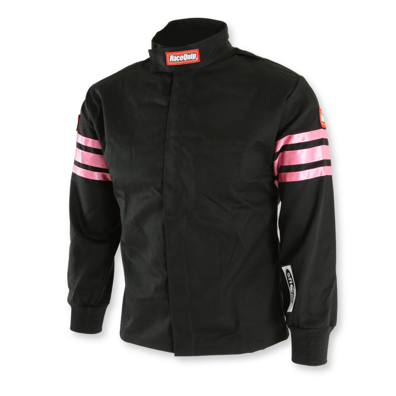 RaceQuip Pink Trim SFI-1 JR. Jacket - KLarge