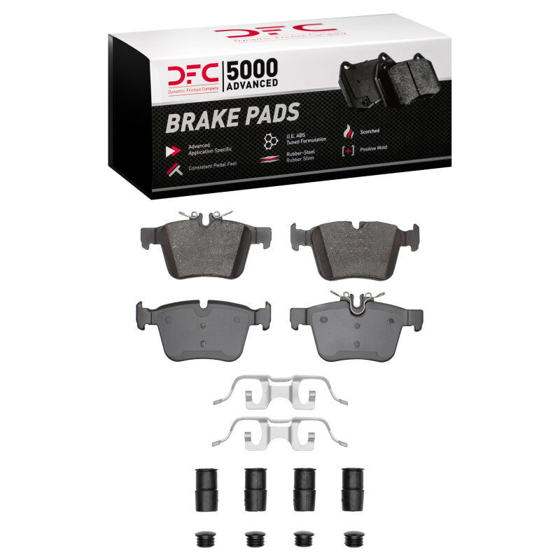 DFC 15-23 Mercedes-Benz C300 Sedan Rear 5000 Advanced Ceramic Brake Pads and Hardware Kit