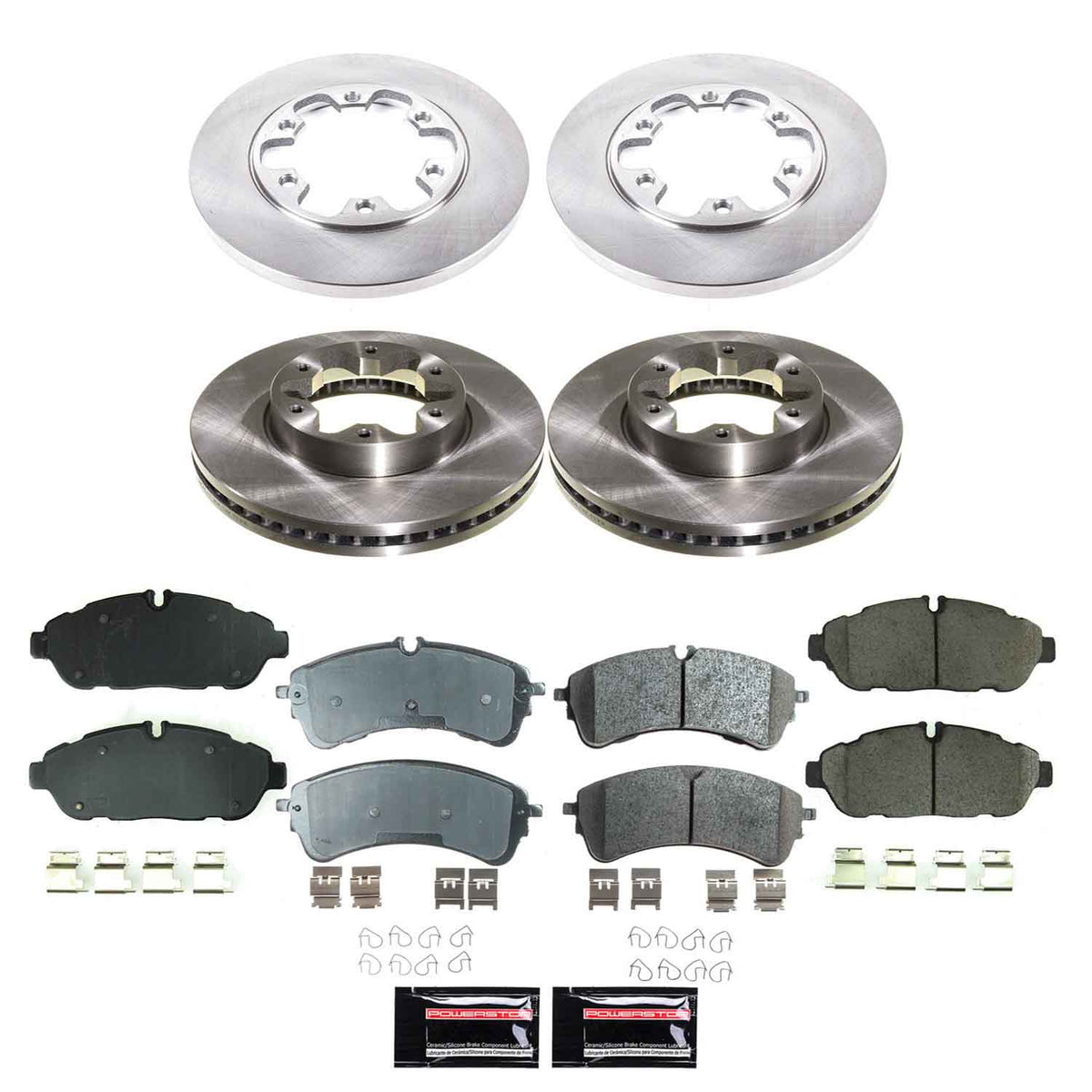 Power Stop 2021 Ford Transit-150 Front and Rear Autospecialty Brake Kit
