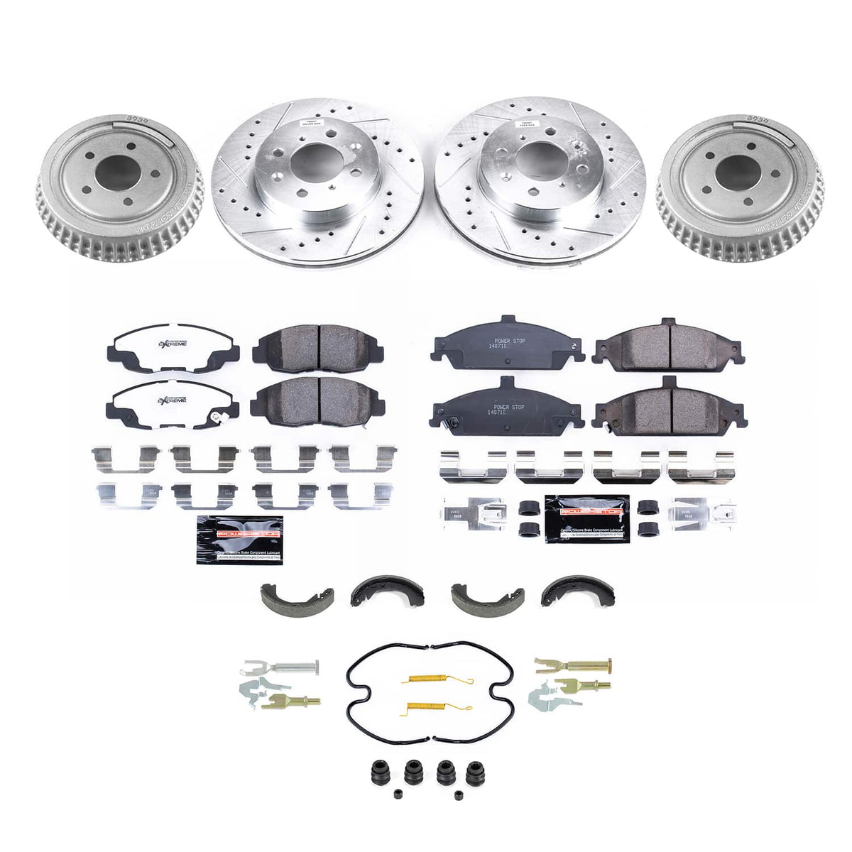 Power Stop 2000 Honda Civic Front and Rear Z26 Street Brake Kit