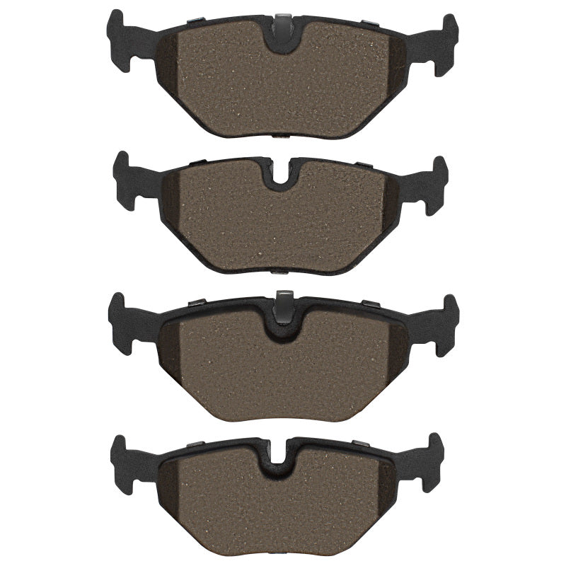 DFC 99-10 Saab 9-5 Rear 5000 Advanced Low Metallic Brake Pads and Hardware Kit
