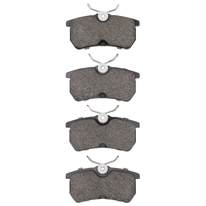 DFC 01-19 Ford Fiesta (USA/Canada) Rear 5000 Advanced Low Metallic Brake Pads and Hardware Kit