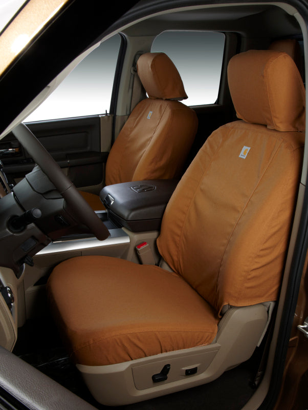 Covercraft 23-24 Toyota Sequoia Carhartt SeatSaver Custom Second Row Seat Covers - Brown