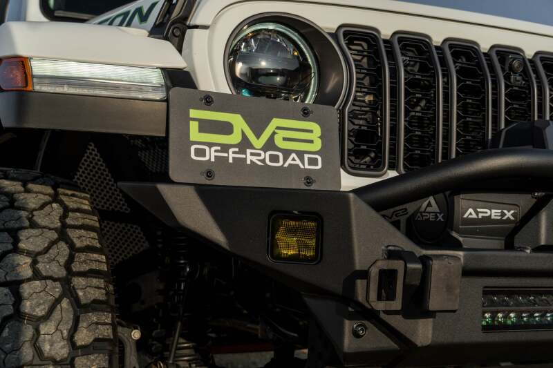 DV8 Offroad Universal Quick Release D-Ring License Plate Mount