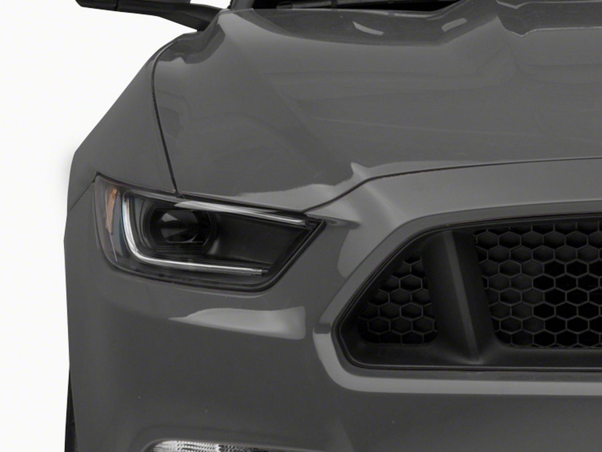 Raxiom 15-17 Ford Mustang 18-20 Mustang GT350 LED Headlights- Blk Housing