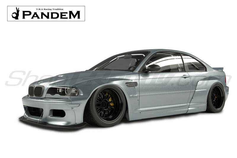 GReddy 99-06 BMW E46 Coupe Pandem Wide Body Blister Kit (SPECIAL ORDER)