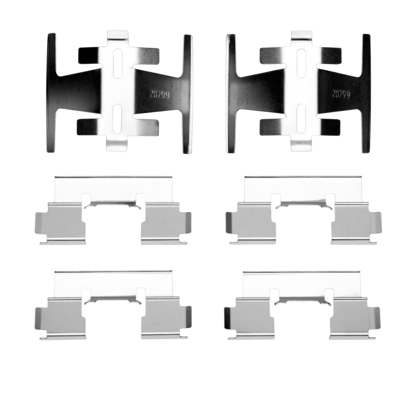R1 90-93 Honda Accord Coupe Front Optimum OE Pads & Hardware Kit