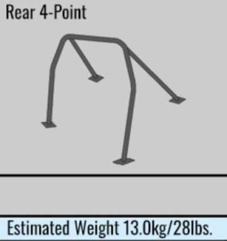 Cusco 08-13 Mitsubishi Evo 10 CZ4A Roll Cage 4 point Chromoly 4 Passengers (S/O / No Cancel)