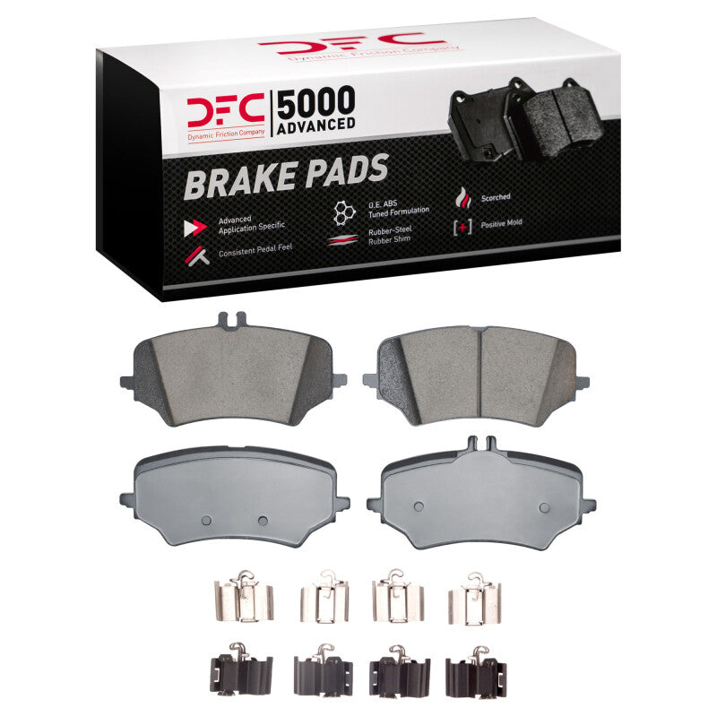 DFC 22-25 Mercedes-Benz EQE 350 Rear 5000 Advanced Ceramic Brake Pads and Hardware Kit