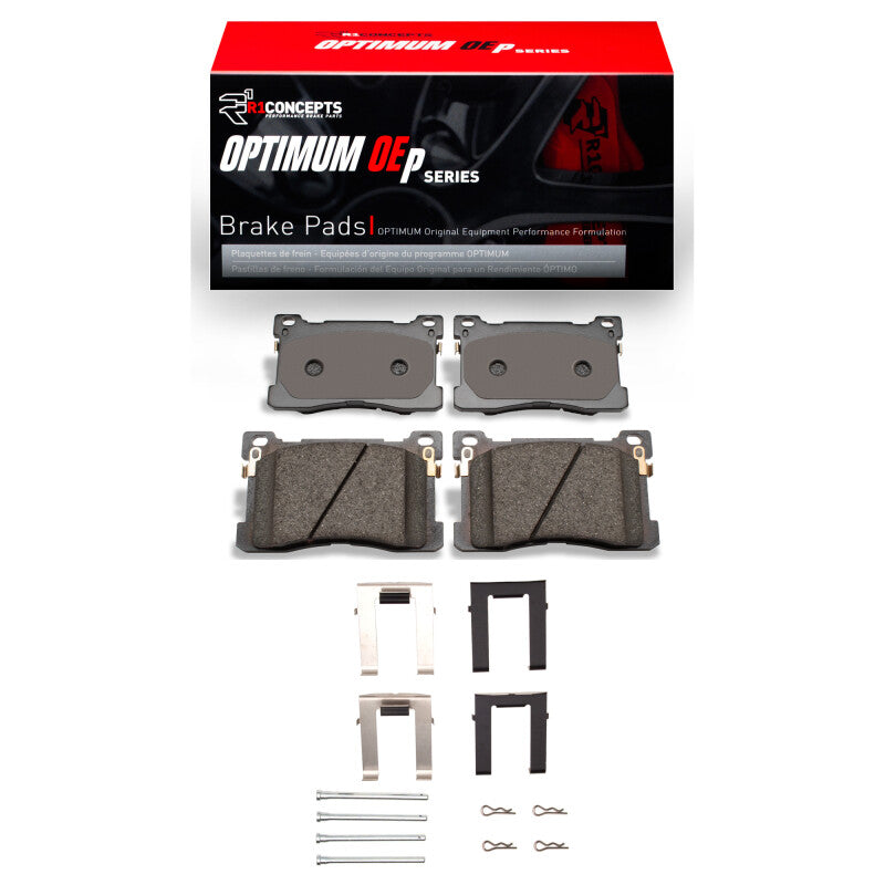 R1 12-17 Hyundai Equus Front Optimum OE Pads & Hardware Kit