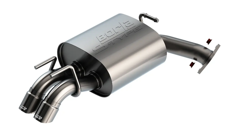 Borla 2025 Toyota Camry LE/XLE S-type Axle-Back Exhaust - 2.38in Stainless Turn Down Tips