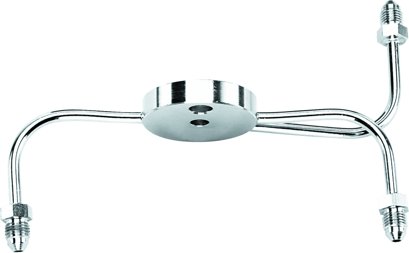 Twin Power Stainless  Junction Block Male AN3 Narrow Glide Custom