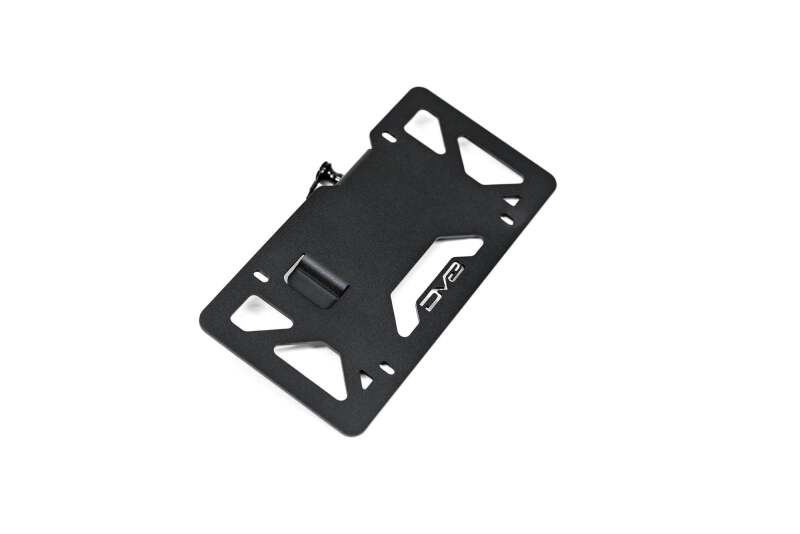 DV8 Offroad Universal Quick Release D-Ring License Plate Mount