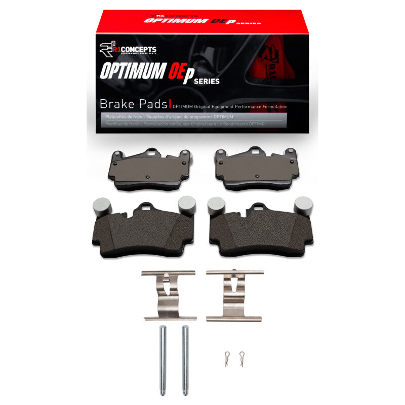 R1 03-15 Audi Q7 Rear Optimum OE Pads & Hardware Kit