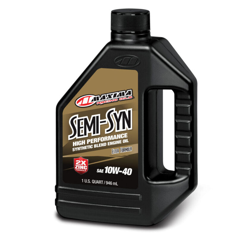Maxima Performance Auto Semi-Syn Synthetic Blend 10W40 Engine Oil - Quart
