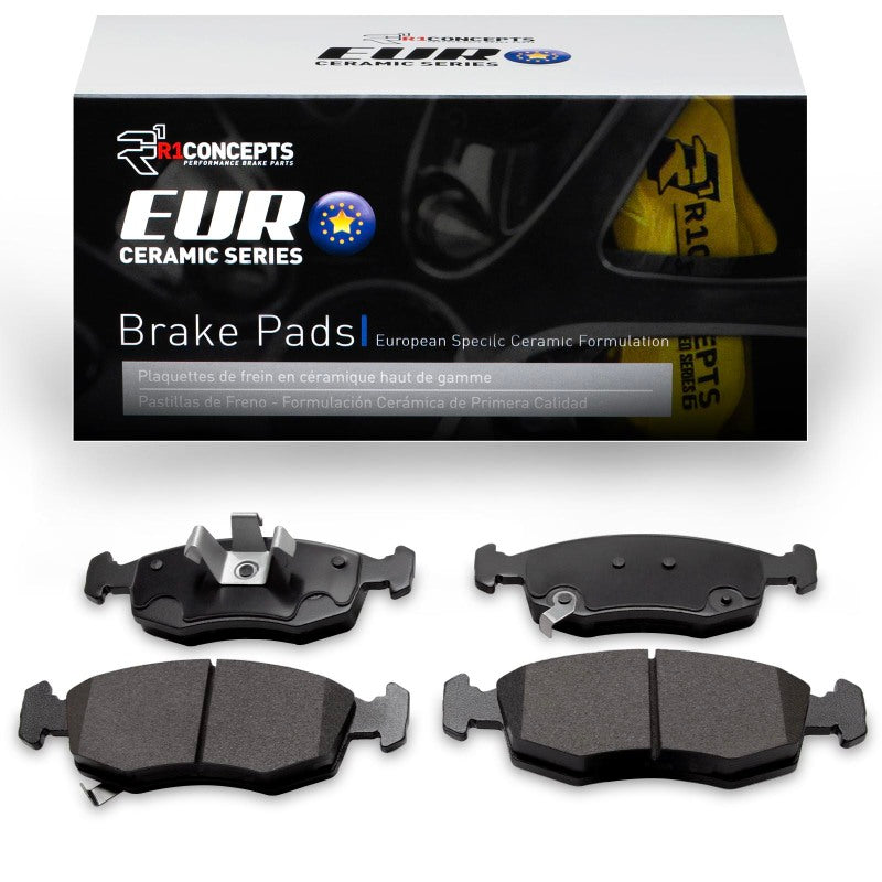 R1 12-19 Fiat 500E Front Euro Ceramic Brake Pads
