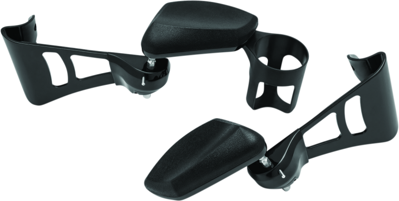 Kuryakyn Passenger Armrests 14-Up Touring and Tri Glide Black