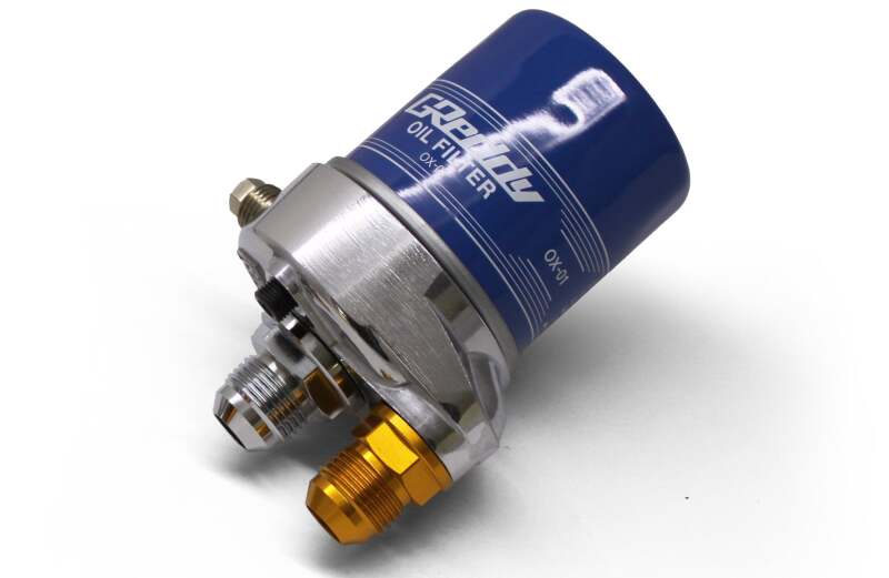 GReddy TYPE-G OIL FILTER RELOCATION BLOCK USES M20xP1.5 FILTER 10AN