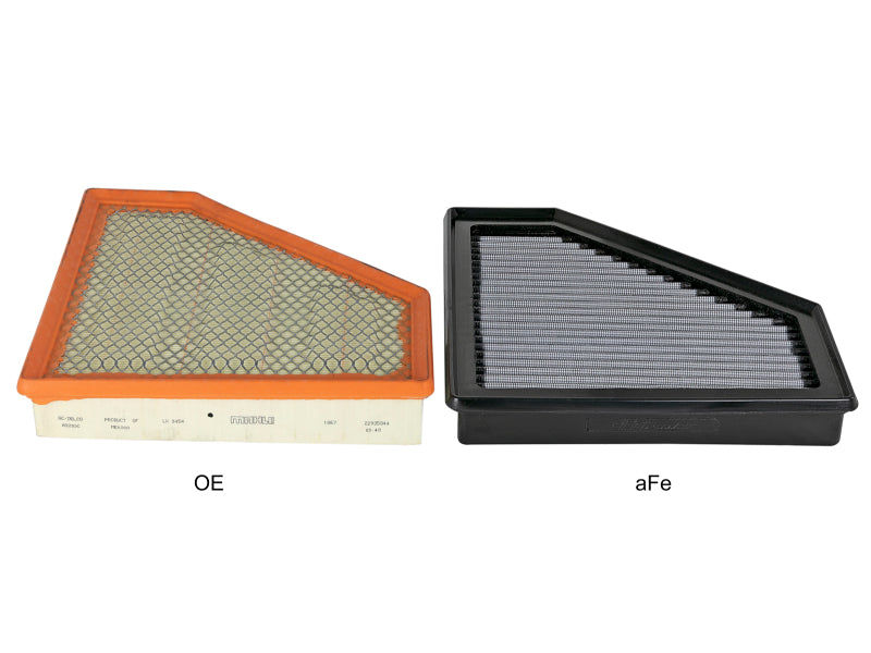 aFe Magnum FLOW OE Replacement Air Filter Cadillac CTS-V 16-19 V8-6.2L (sc)