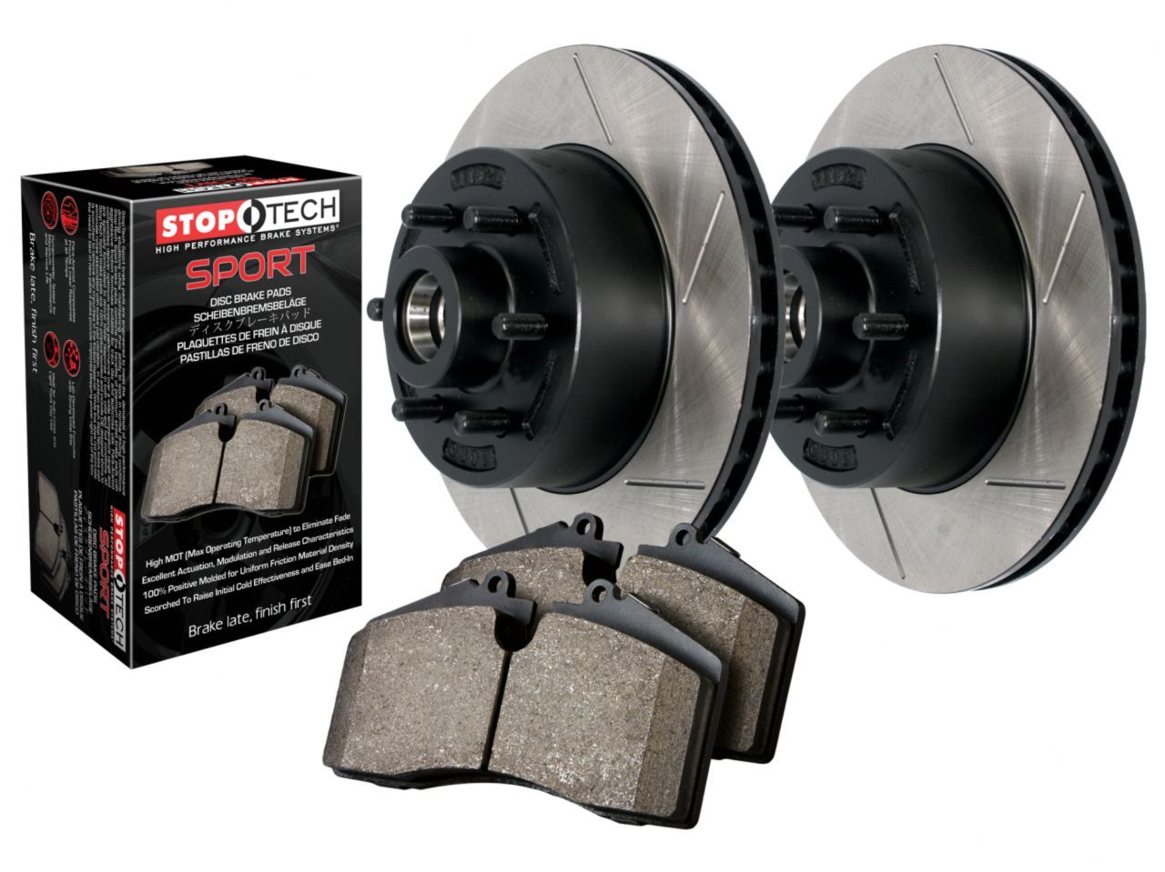 Truck Axle Pack, Slotted, Rear